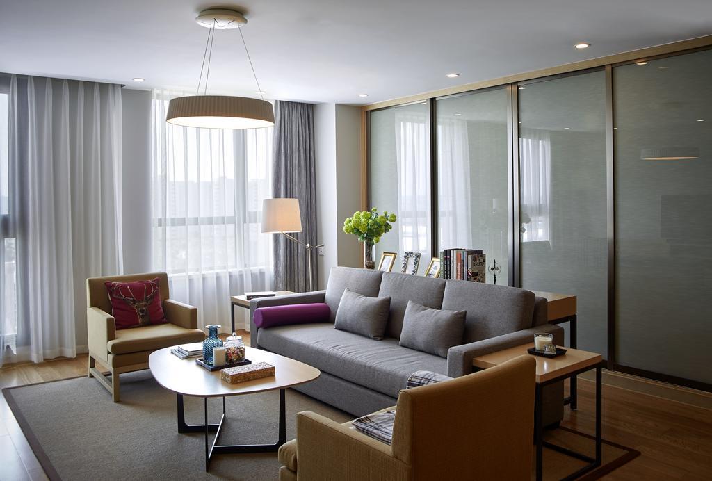 One Sunland Serviced Suites Managed By Lanson Place Shanghái Exterior foto