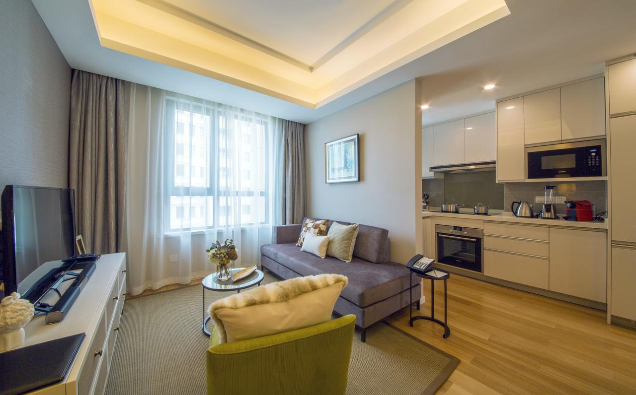 One Sunland Serviced Suites Managed By Lanson Place Shanghái Exterior foto
