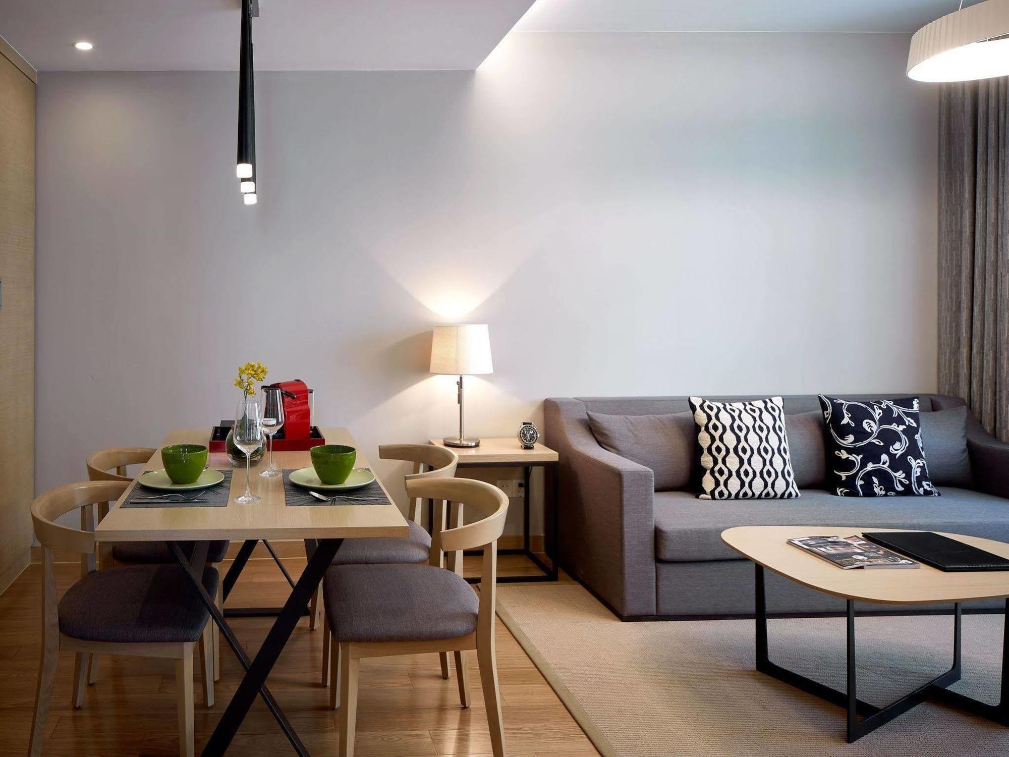 One Sunland Serviced Suites Managed By Lanson Place Shanghái Exterior foto